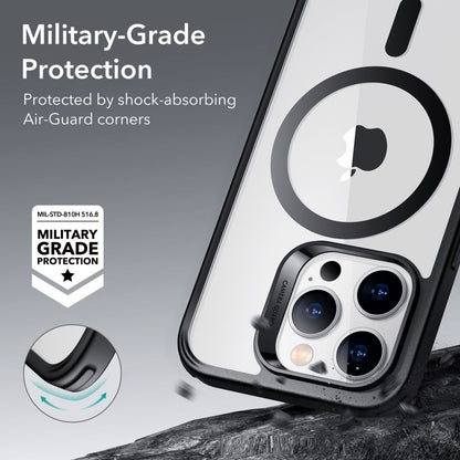 MagSafe Case for Apple iPhone 14 Pro, ESR, Classic Hybrid, Transparent Black
