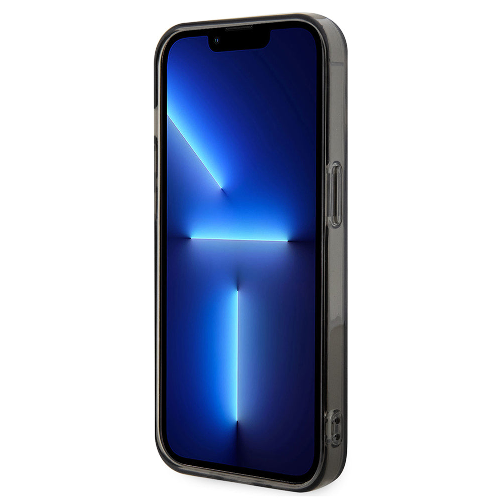 MagSafe Hülle für Apple iPhone 14 Pro Max, Karl Lagerfeld, IML Ikonik Karl, Schwarz