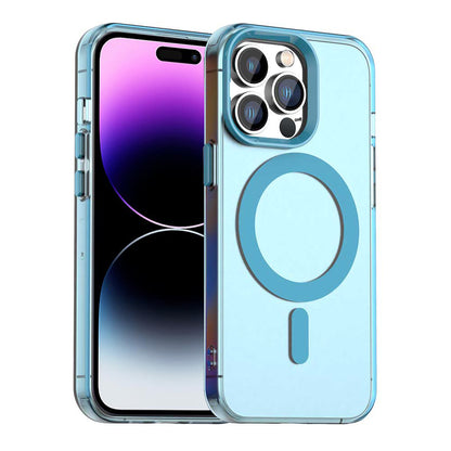 MagSafe-Hülle für Apple iPhone 14 Pro Max, Techsuit, CandyCase, Blau