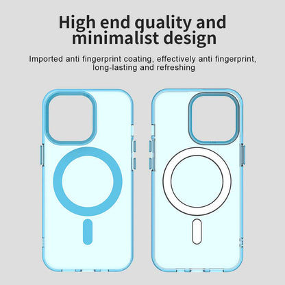 MagSafe-Hülle für Apple iPhone 14 Pro Max, Techsuit, CandyCase, Blau