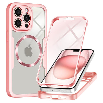 MagSafe Case for Apple iPhone 14 Pro Max, Techsuit, ColorVerse 360, Pink