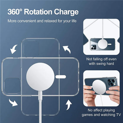 MagSafe Hülle für Apple iPhone 14 Pro Max, Techsuit, Pro, Rosa