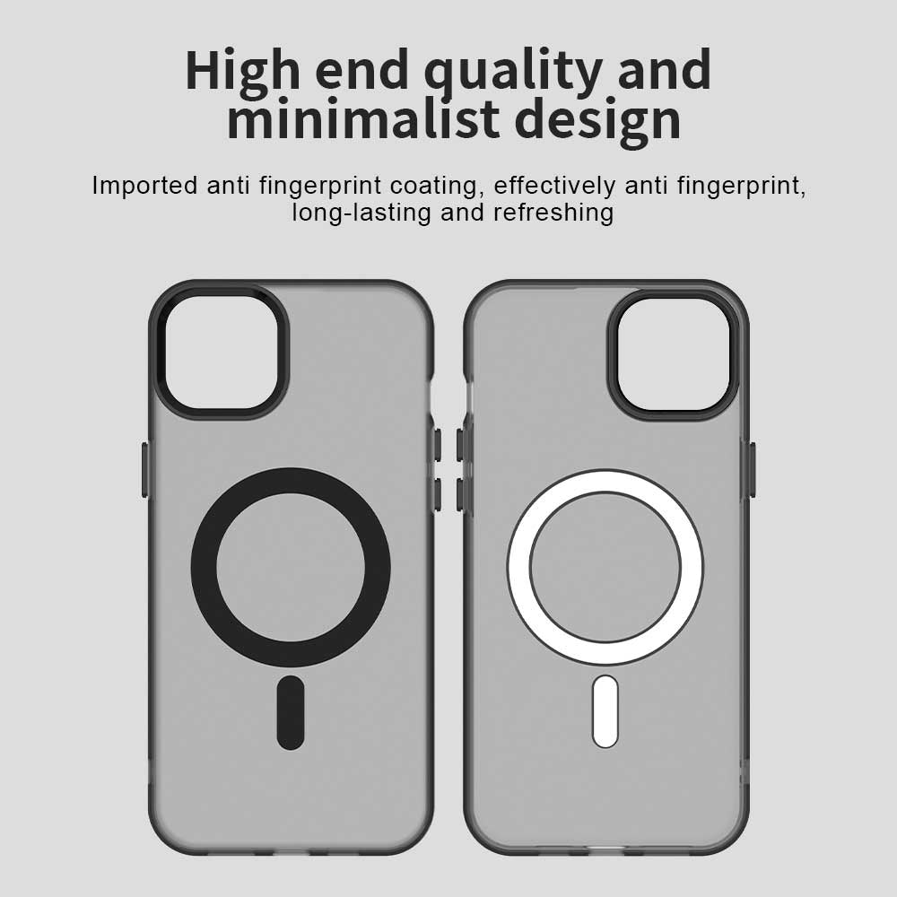 MagSafe Case for Apple iPhone 14, Techsuit, CandyCase, Black