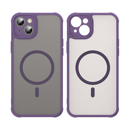 MagSafe-Hülle für Apple iPhone 14, Techsuit, HaloFrost II, Lila