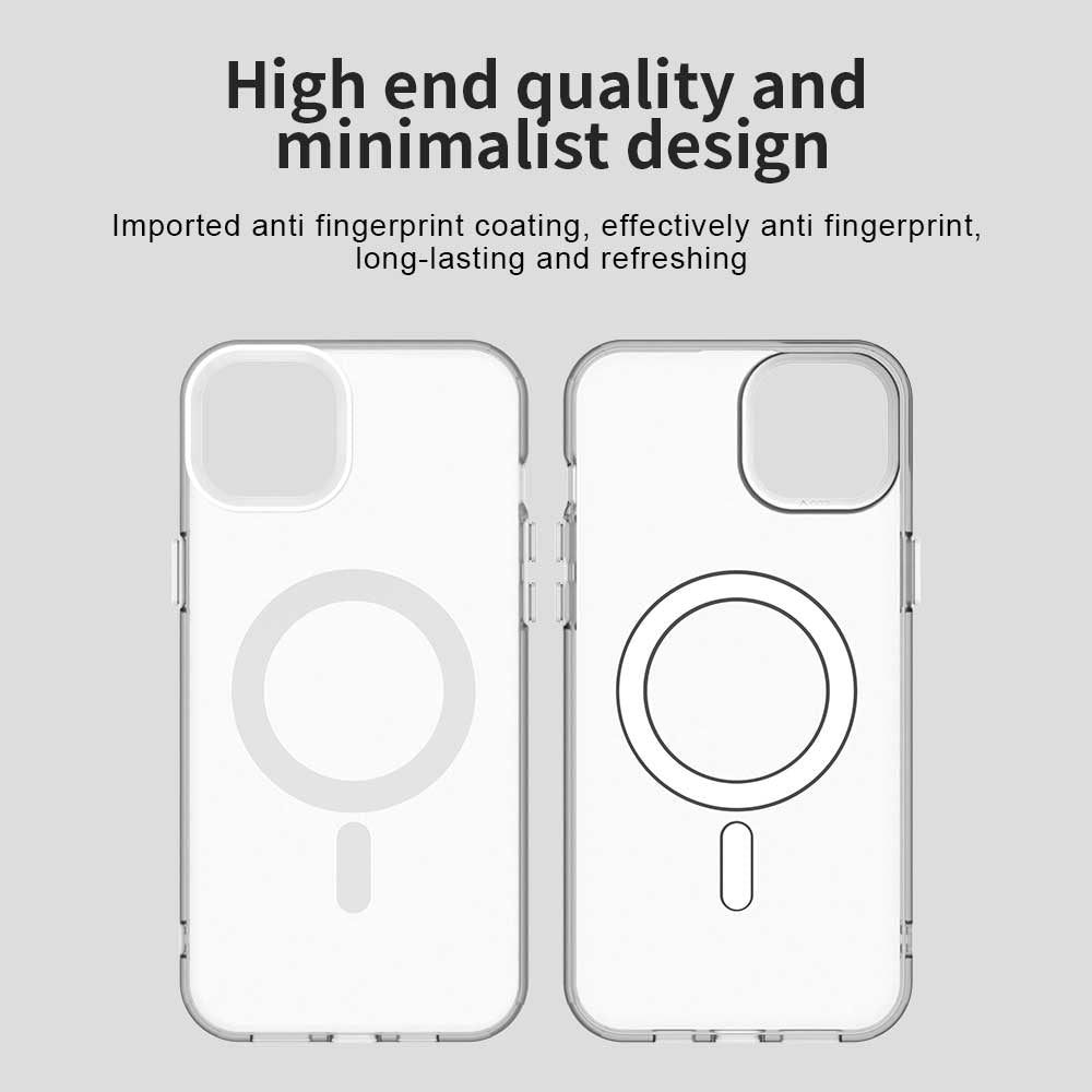 MagSafe-Hülle für Apple iPhone 15 Plus, Techsuit, CandyCase, Weiß