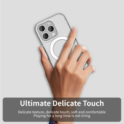 MagSafe-Hülle für Apple iPhone 15 Pro Max, Techsuit, CandyCase, Weiß
