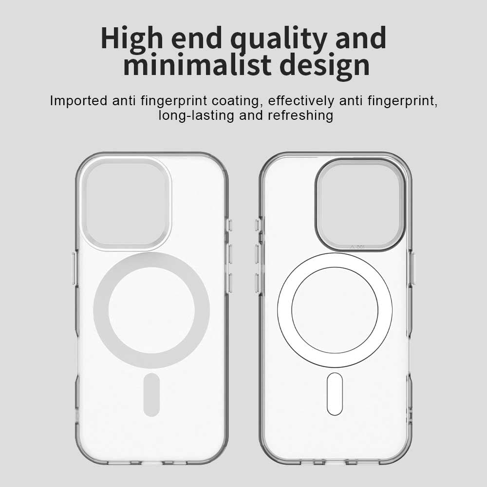MagSafe-Hülle für Apple iPhone 15 Pro Max, Techsuit, CandyCase, Weiß