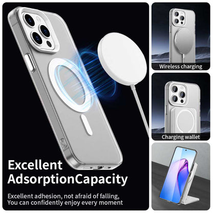 MagSafe-Hülle für Apple iPhone 15 Pro Max, Techsuit, CandyCase, Weiß