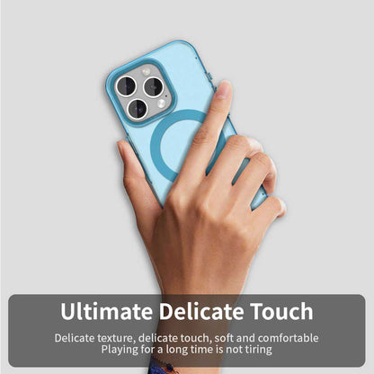 MagSafe-Hülle für Apple iPhone 15 Pro Max, Techsuit, CandyCase, Blau