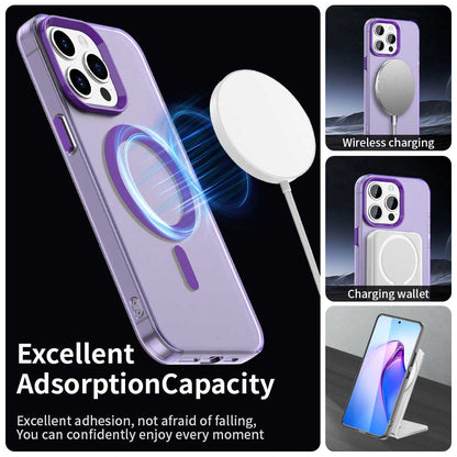 MagSafe-Hülle für Apple iPhone 15 Pro Max, Techsuit, CandyCase, Lila