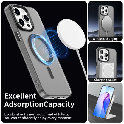 MagSafe Case for Apple iPhone 15 Pro Max, Techsuit, CandyCase, Black