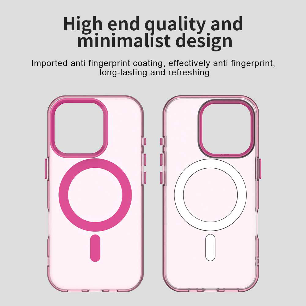 MagSafe-Hülle für Apple iPhone 15 Pro Max, Techsuit, CandyCase, Rosa