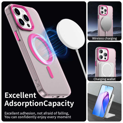 MagSafe-Hülle für Apple iPhone 15 Pro Max, Techsuit, CandyCase, Rosa