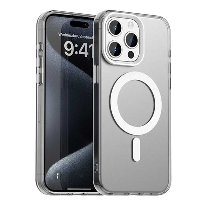MagSafe-Hülle für Apple iPhone 15 Pro, Techsuit, CandyCase, Weiß
