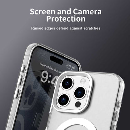 MagSafe-Hülle für Apple iPhone 15 Pro, Techsuit, CandyCase, Weiß