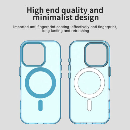 MagSafe-Hülle für Apple iPhone 15 Pro, Techsuit, CandyCase, Blau