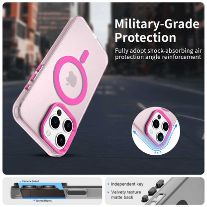MagSafe-Hülle für Apple iPhone 15 Pro, Techsuit, CandyCase, Rosa