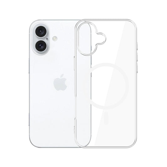 MagSafe Case for Apple iPhone 16, 3MK, Clear MagCase, Transparent