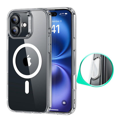 MagSafe Hülle für Apple iPhone 16, ESR, Classic Hybrid Slide, Transparent