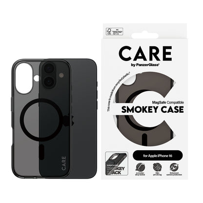 MagSafe Hülle für Apple iPhone 16, PanzerGlass, Care Urban Combat, Schwarz