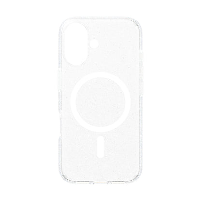 MagSafe Hülle für Apple iPhone 16, PanzerGlass, Care Urban Combat Star Lit, Transparent Weiß
