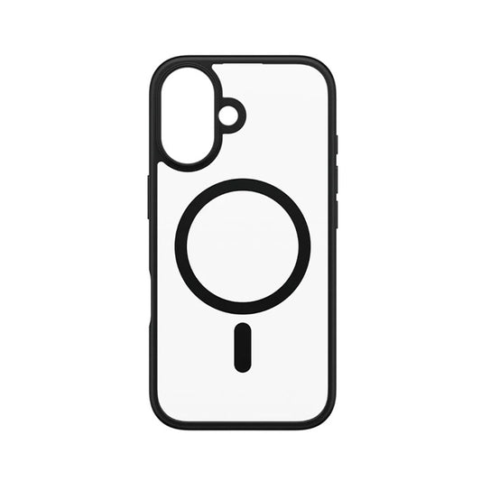MagSafe Hülle für Apple iPhone 16, PanzerGlass, Rahmen, Schwarz Transparent