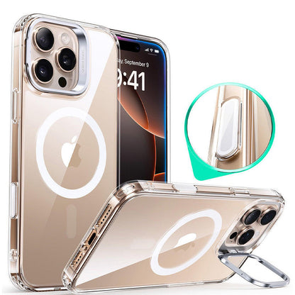 MagSafe Hülle für Apple iPhone 16 Pro, ESR, Classic Hybrid Kickstand Slide, Transparent