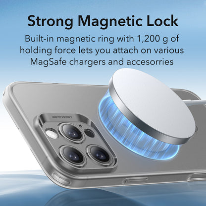 MagSafe Hülle für Apple iPhone 16 Pro, ESR, Zero, Satin Grau