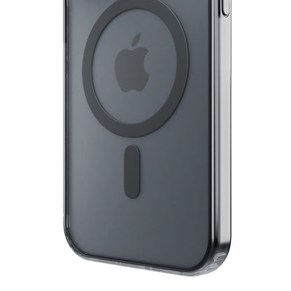 MagSafe-Hülle für Apple iPhone 16 Pro Max, 3MK, Frosty MagCase, Schwarz