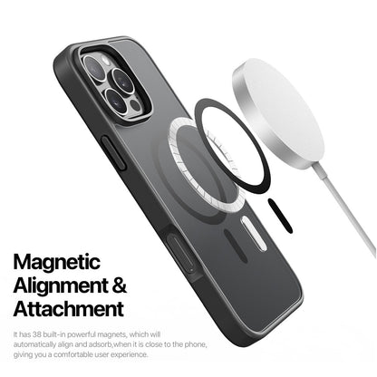 MagSafe-Hülle für Apple iPhone 16 Pro Max, DUX DUCIS, Yind, Schwarz