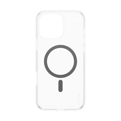MagSafe Hülle für Apple iPhone 16 Pro Max, PanzerGlass, Care Urban Combat, Schwarz Transparent
