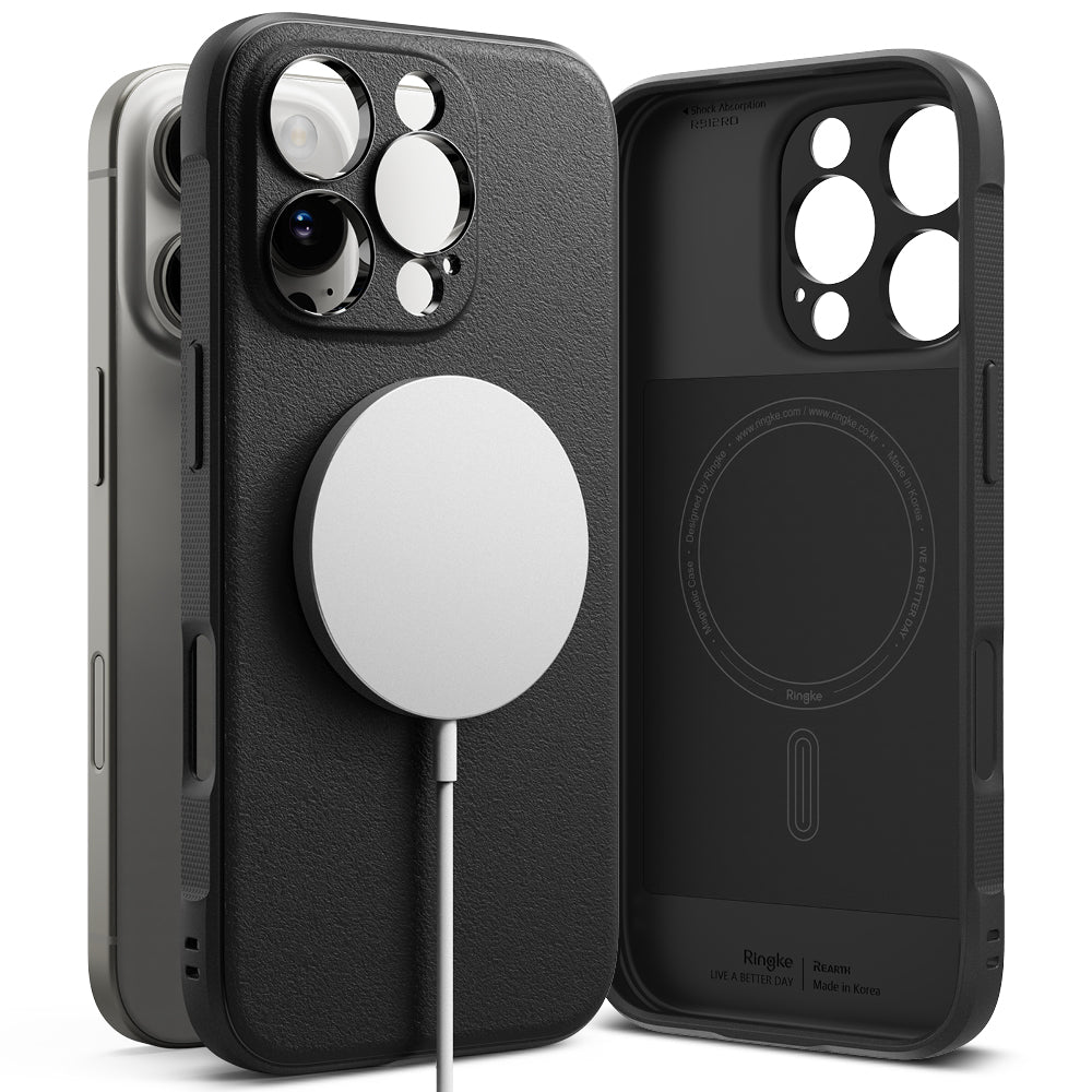 MagSafe Case for Apple iPhone 16 Pro Max, Ringke, Onyx, Black