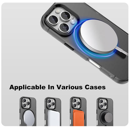 MagSafe-Hülle für Apple iPhone 16 Pro Max, Techsuit, CandyCase, Schwarz