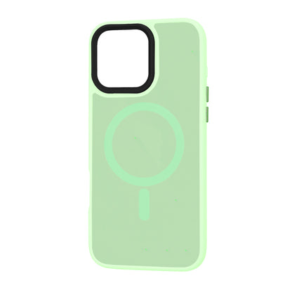 MagSafe Case for Apple iPhone 16 Pro Max, Techsuit, HaloFrost, Light Green