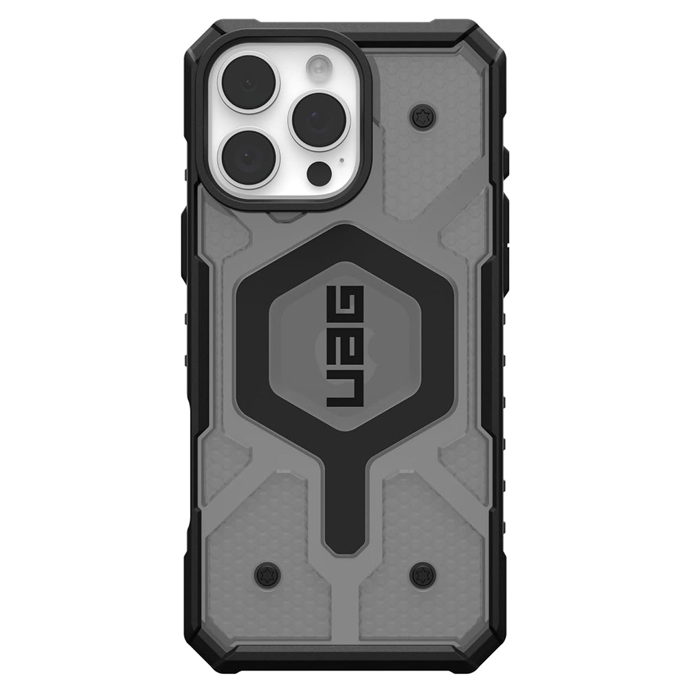 MagSafe Case for Apple iPhone 16 Pro Max, Urban Armor Gear, Pathfinder Clear Bundle, Gray