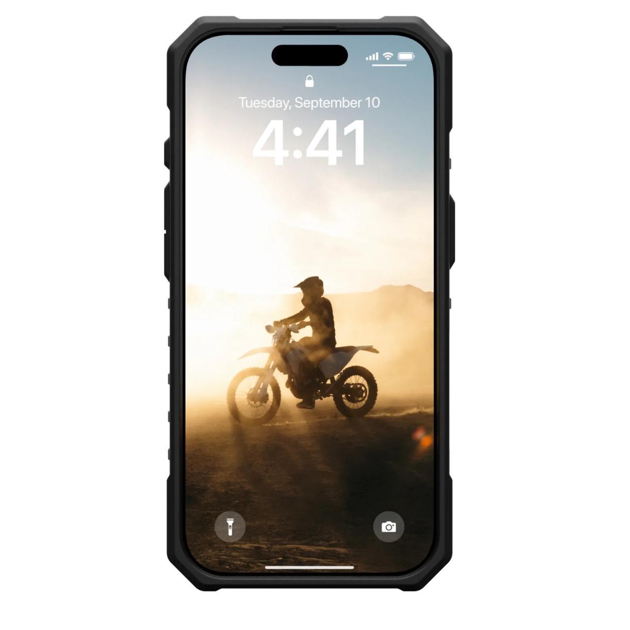 MagSafe Case for Apple iPhone 16 Pro Max, Urban Armor Gear, Pathfinder Clear, Gray