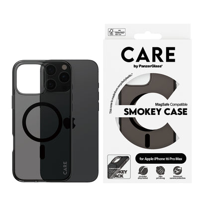 MagSafe Case for Apple iPhone 16 Pro, PanzerGlass, Urban Combat Care, Black