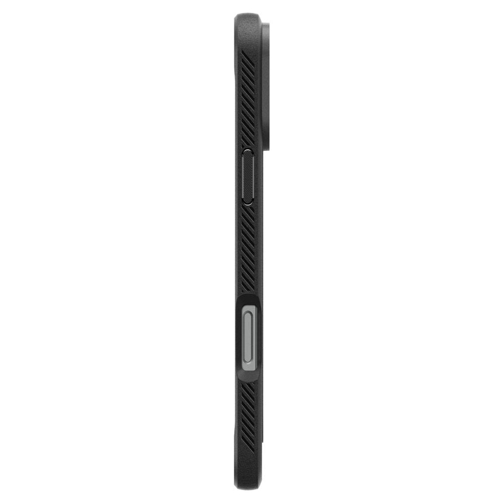 MagSafe Hülle für Apple iPhone 16 Pro, Spigen, Rugged Armor, Mattschwarz ACS08115
