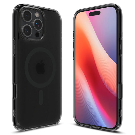 MagSafe Hülle für Apple iPhone 16 Pro, Spigen, Ultra Hybrid T, Satinschwarz ACS08514