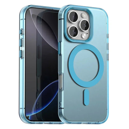 MagSafe-Hülle für Apple iPhone 16 Pro, Techsuit, CandyCase, Blau
