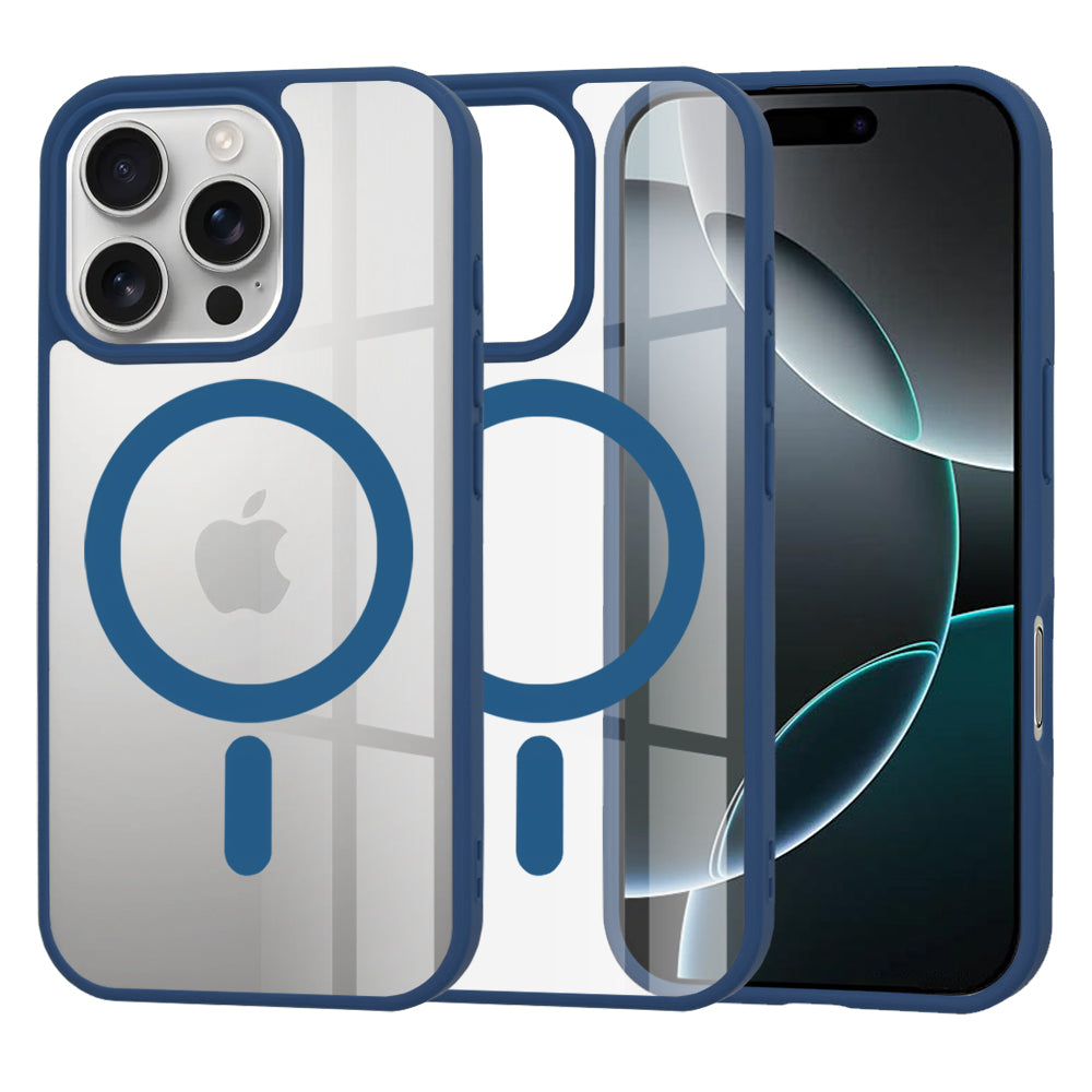 MagSafe Case for Apple iPhone 16 Pro, Techsuit, Pro, Blue