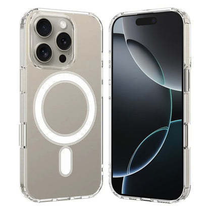MagSafe-Hülle für Apple iPhone 16 Pro, Techsuit, Pro, Transparent