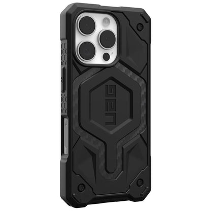MagSafe Case for Apple iPhone 16 Pro, Urban Armor Gear, Monarch Pro Carbon, Black
