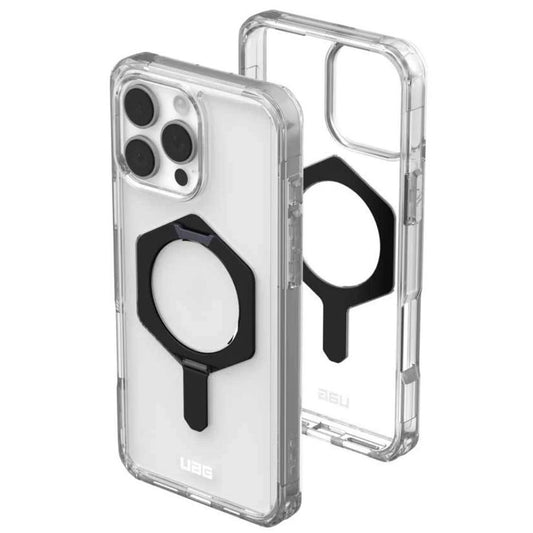 MagSafe-Hülle für Apple iPhone 16 Pro, Urban Armor Gear, Plyo XTE, Schwarz Transparent