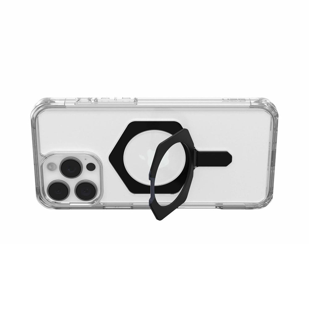 MagSafe Case for Apple iPhone 16 Pro, Urban Armor Gear, Plyo XTE, Transparent Black
