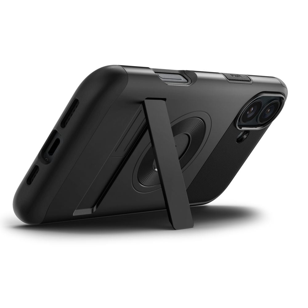 MagSafe Hülle für Apple iPhone 16, Spigen, Slim Armor, Schwarz