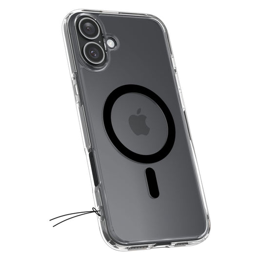 MagSafe Hülle für Apple iPhone 16, Spigen, Ultra Hybrid, Schwarz ACS08206