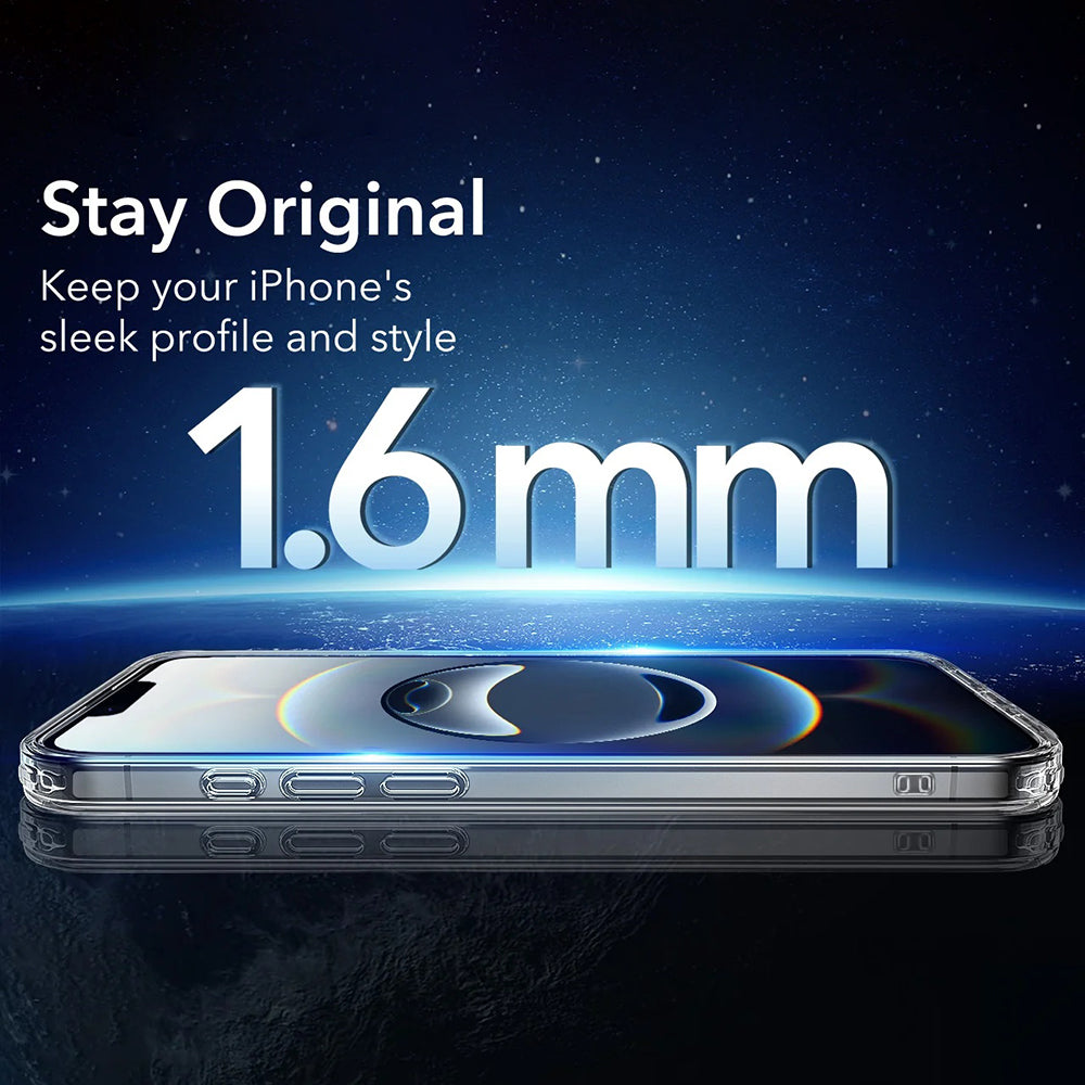 MagSafe Case for Apple iPhone 17e / 16e, ESR, Classic Hybrid, Transparent