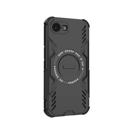 MagSafe Case for Apple iPhone 17e / 16e, Techsuit, ArmorMag, Black