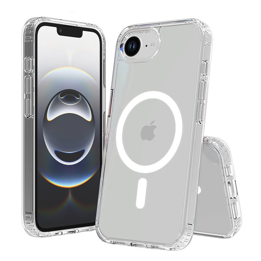 MagSafe Case for Apple iPhone 17e / 16e, Techsuit, Pro, Transparent